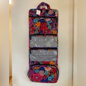 Vera Bradley floral fiesta hanging travel organizer, New